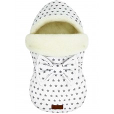 Конверт "Bambino" Star Line White Меховой Зима